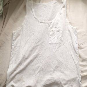 White tank top from J Crew